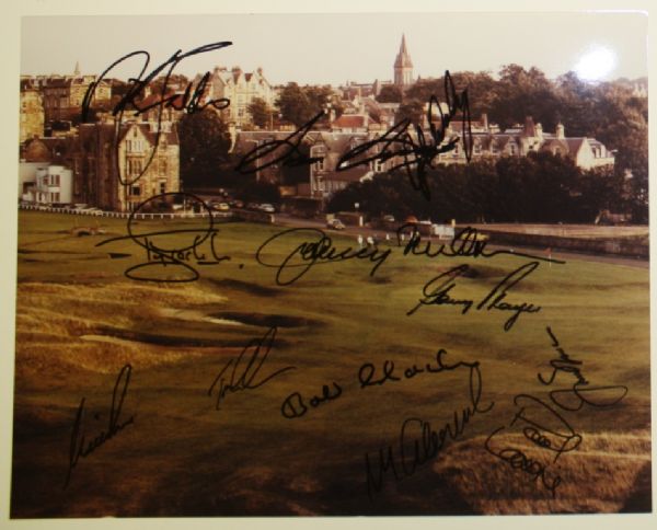 Multi Signed St. Andrews 11x14 Photo