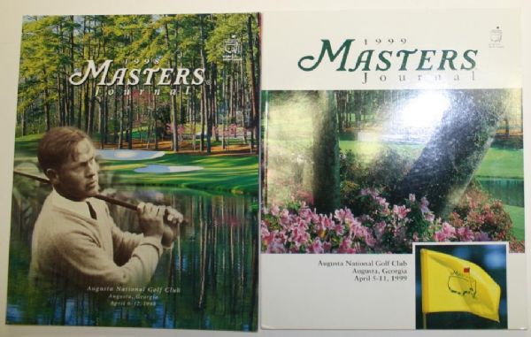 Lot of 7 Masters Journals - 1998-2002 and 2004-2005