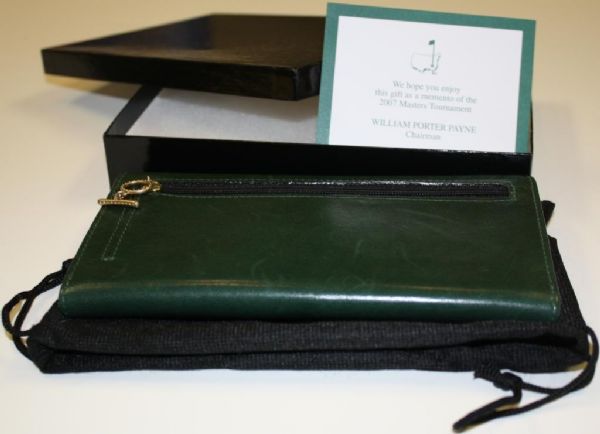 Augusta National Golf Club Christmas Gift - Green Wallet - 2007