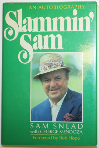 Slammin Sam Golf Book by Sam Snead with George Mendoza personalized to Jim Huber