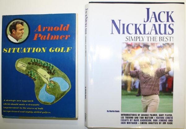 Lot of Five Golf Books from Jim Huber Collection