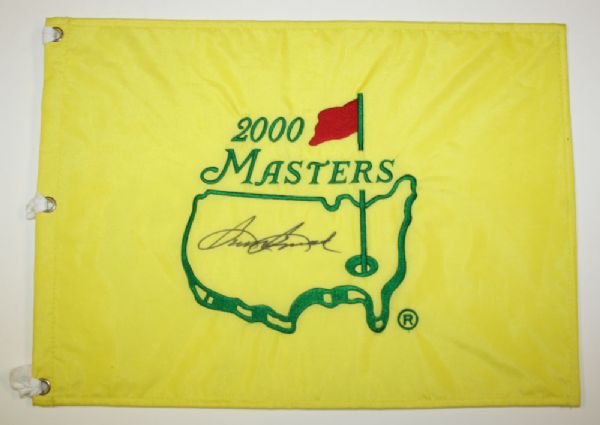 Sam Snead signed Masters Flag JSA COA