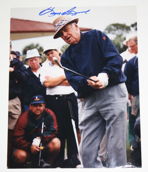 Sam Snead signed 11x14 Photo JSA COA