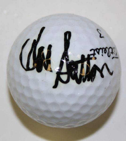 Hal Sutton autogrphed golf ball JSA COA