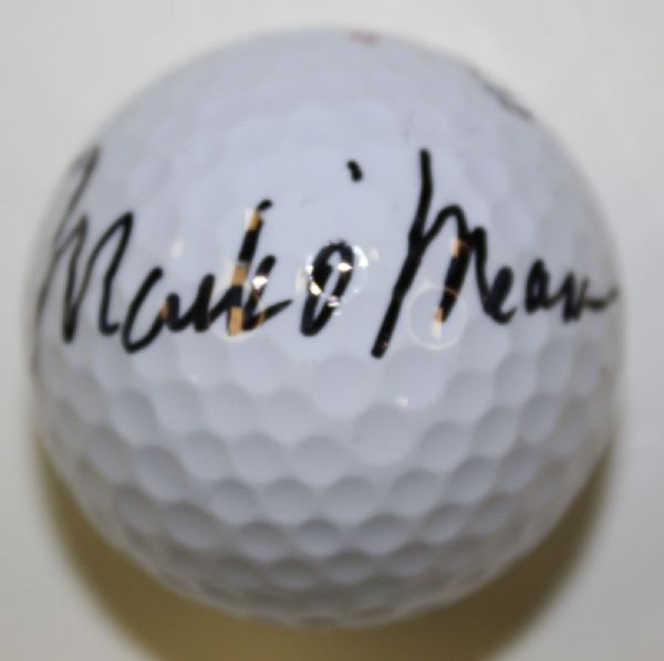 Mark OMeara signed Golf Ball JSA COA 