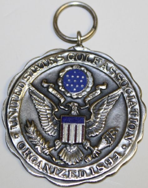 1965 USGA Amatuer Public Links Championships - Pittsburgh - Low Scorer Medal-Sterling Silver