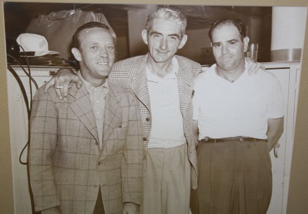1950 Open Golf Championship Contestants Pin