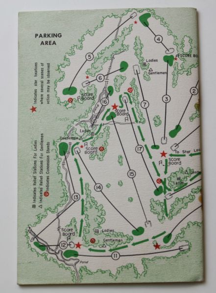 1957 Masters Tournament Spectators Guide