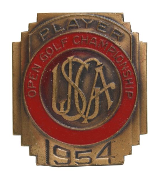 1954 US Open Contestant Badge-Baltusrol G.C.-Penna Family Collection