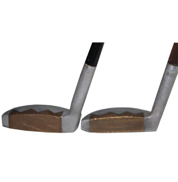 Two Prototype Putters with Shark design and Spec Sheet - Toney Penna One of a kind