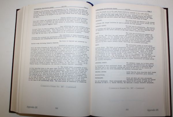 Gerald R. Ford Hand Signed Limited Edition 'President Kennedy: Assassination Report of the Warren Commission'
