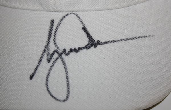 Tiger Woods Signed White TW Nike Hat