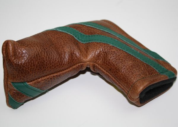 Augusta National Members Brown Leather Putter Cover