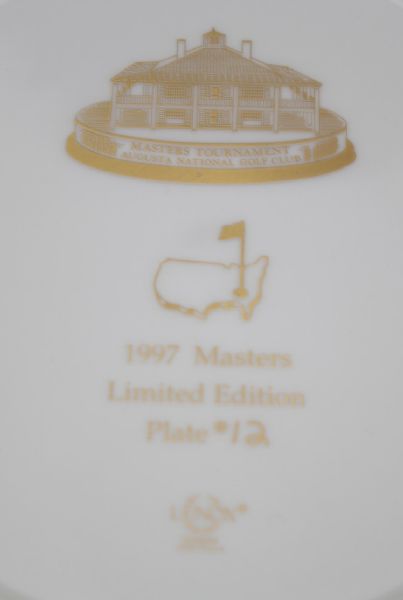1997 Masters Limited Edition Lenox Members Plate - #12