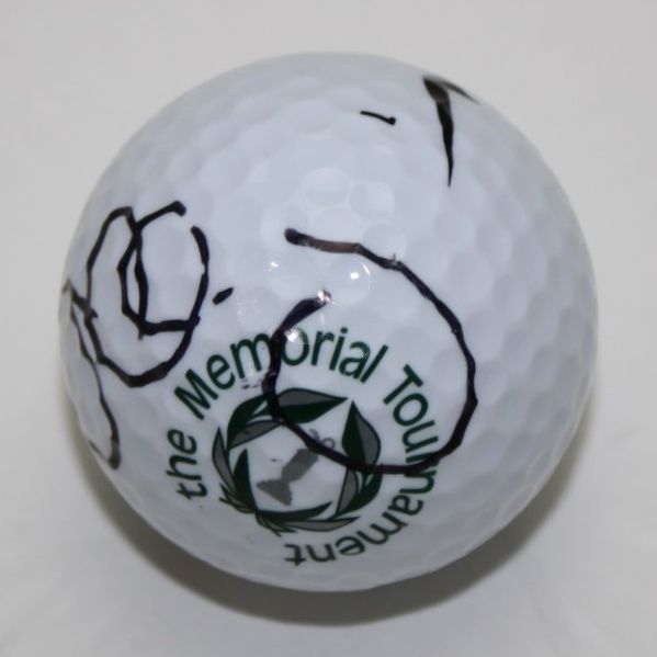 Rory McIlroy Signed Memorial Golf Ball JSA COA
