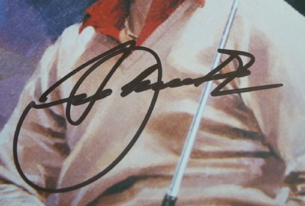 Seve Ballesteros Signed 8x10 Photo - Long Signature - JSA COA