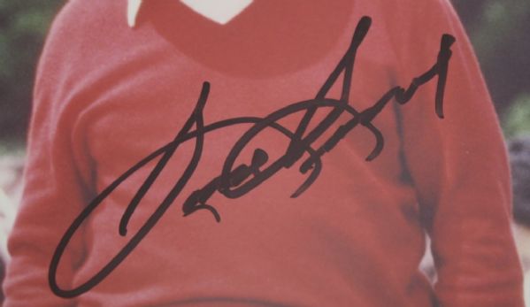 Sam Snead Signed 8x10 Photo with Jackie Gleason - JSA COA