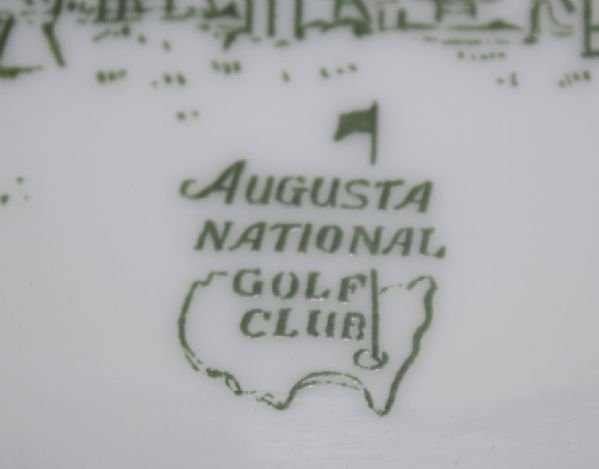 1946 Masters Players Gift-Plate Presented To Frank Stranahan-First In Series - Seldom Seen