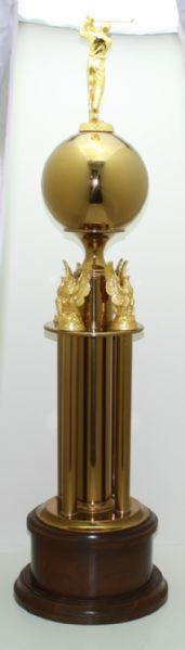 1953 Greater Greensboro Open 1st Place Amateur Trophy - Frank Stranahan- 40 TALL!