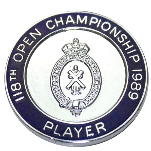 1989 British Open Contestant Pin