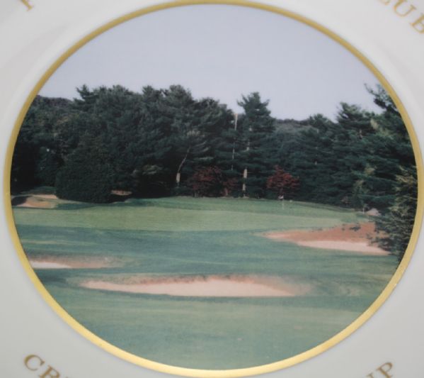 Pine Valley Golf Club Crump Memorial Champion Plate - Given to David Eger