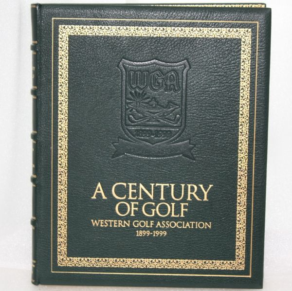 Frank Stranahan's A Century of Golf Book-As Awarded By Western Golf Assoc.-4 Time Champ