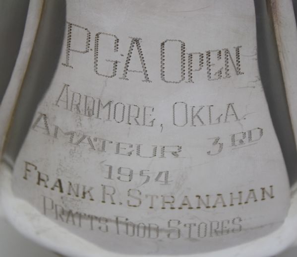 1954 PGA Open-Frank Stranahan's 3rd Place Amateur Award