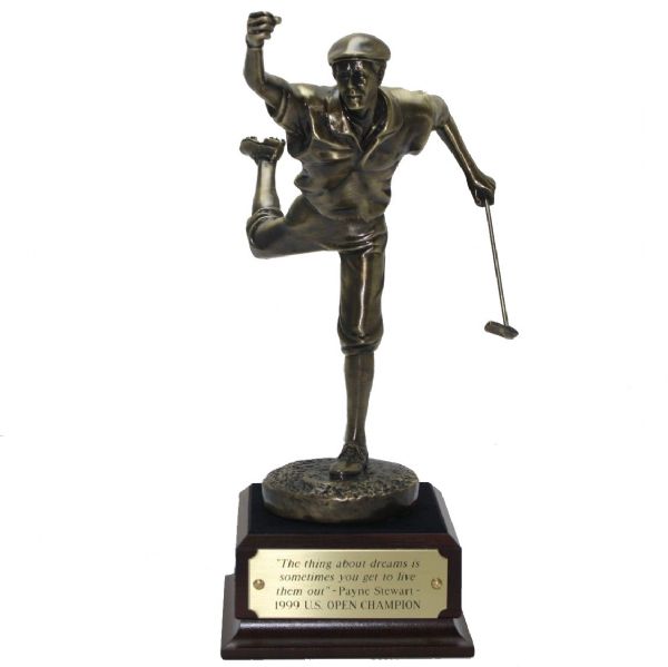 Payne Stewart Trophy Celebrating 15yr Anniversary of Dramatic Win at Pinehurst