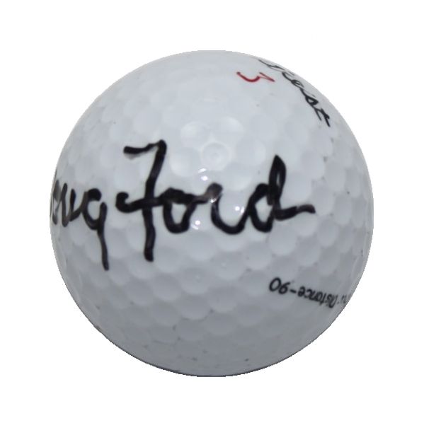 Doug Ford Signed Masters Logo Golf Ball JSA COA