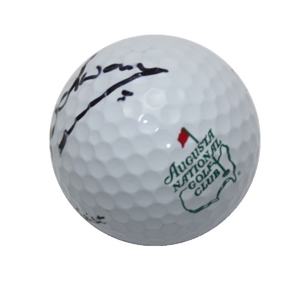 Charl Schwartzel Signed Augusta National Logo Golf Ball JSA COA