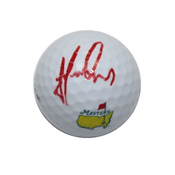 Trevor Immelman Signed Masters Logo Golf Ball JSA COA