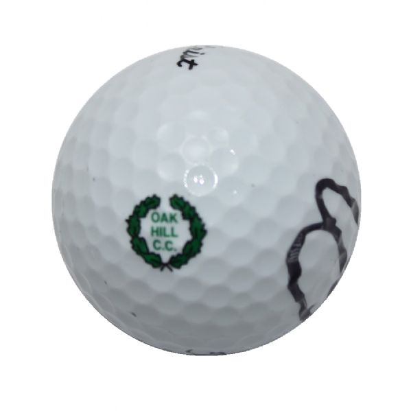 Lee Trevino Signed Oak Hill CC Logo Golf Ball JSA COA