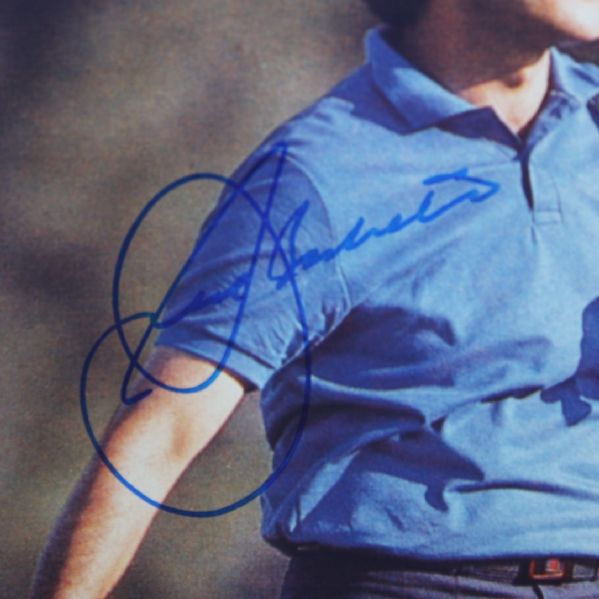 Seve Ballesteros Signed 8x10 Photo - Long Signature - JSA COA