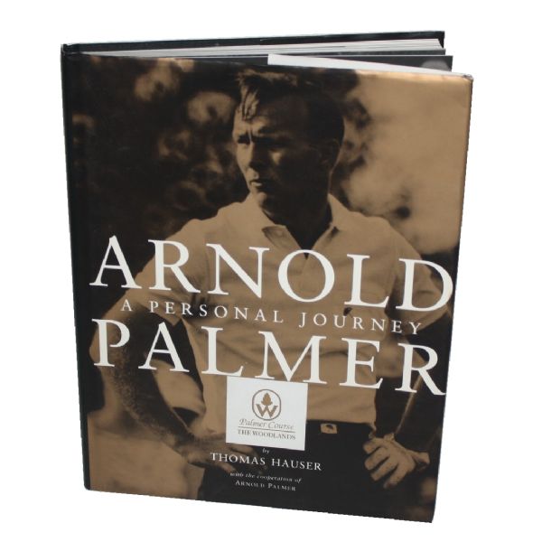 Arnold Palmer Signed 'Personal Journey' Book JSA COA