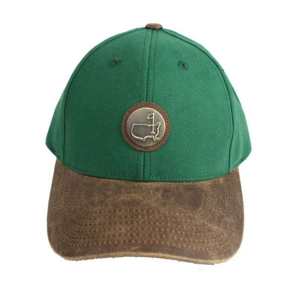 Seldom Seen Augusta National Members Hat Green with Brass Coin - Sold Only in VIP Area