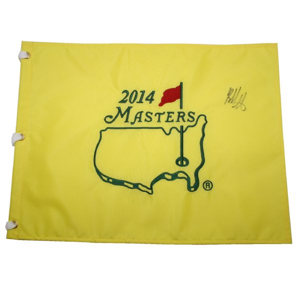 Bubba Watson Signed 2014 Masters Flag JSA COA