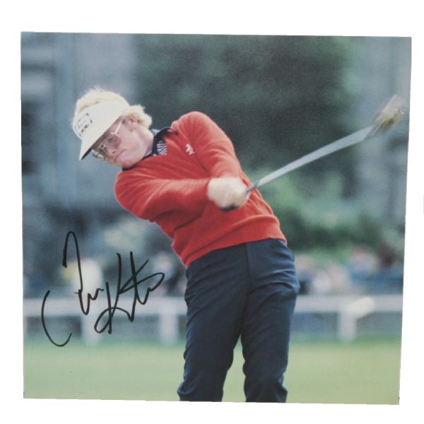 Tom Kite (Hall of Famer, 1992 U.S. Open Champ) Signed Photo JSA COA
