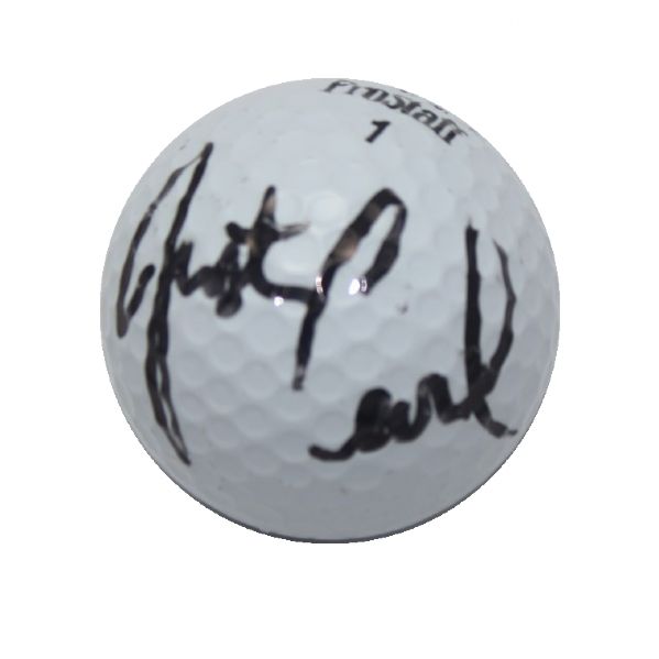 Justin Leonard Signed Golf Ball PSA COA F37848