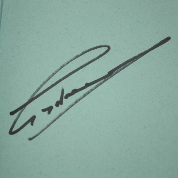 Greg Norman Signed Book 'Greg Norman's Instant Lessons' JSA COA
