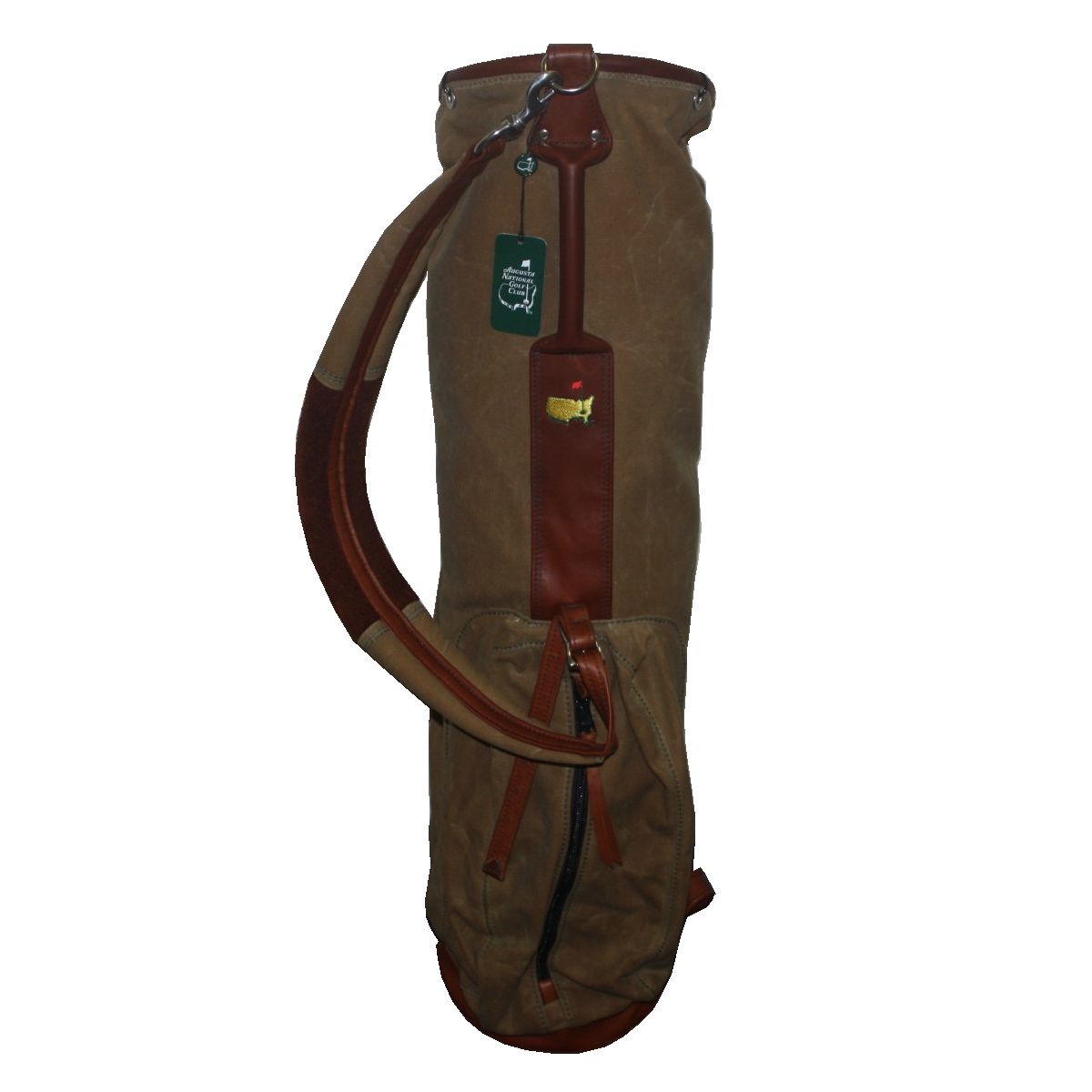 Lot Detail - Augusta National Members Vintage Leather and Canvas Golf Bag
