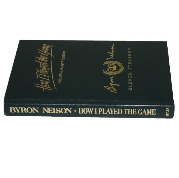 Byron Nelson Signed Book 'How I Played The Game' by Byron Nelson #1101/1500 JSA COA