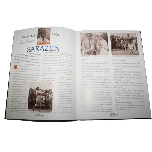 Gene Sarazen Signed Book 'The Tradition' JSA COA