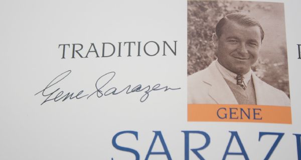 Gene Sarazen Signed Book 'The Tradition' JSA COA