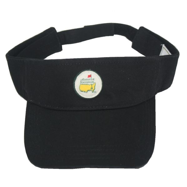Augusta National Member's Only Black Circle Patch Low Rider Visor