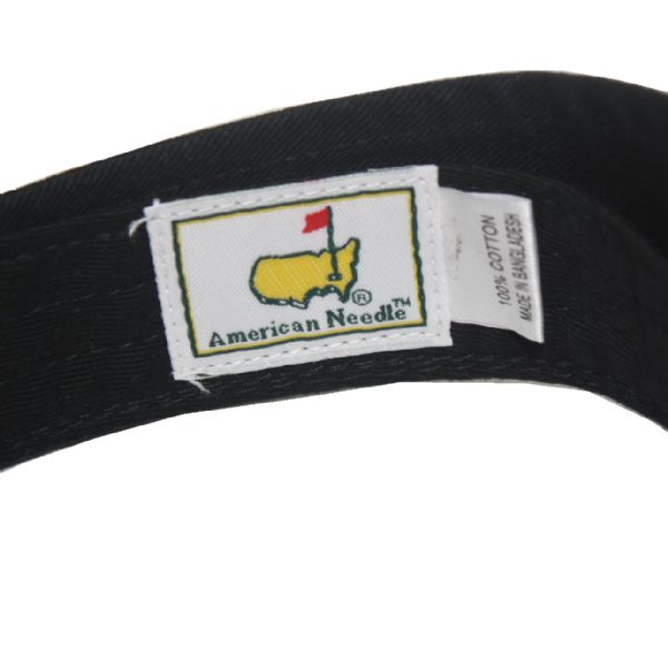 Augusta National Member's Only Black Circle Patch Low Rider Visor