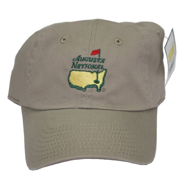 Augusta National Members Only Khaki Adjustable Hat