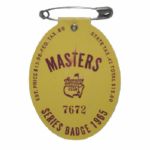 1965 Masters Badge - Jack Nicklaus Victory Number 2!