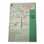 1964 Masters Spectator Guide - Arnold Palmer 4th Victory