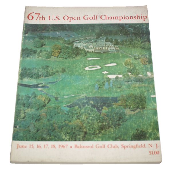 1967 U.S. Open Golf Championship - 67th Championship - Baltusrol Nicklaus Win!