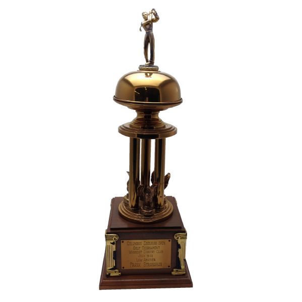 Frank Stranahan 1948 Columbus Open Golf Low Amateur - 2 Ft Tall Trophy!